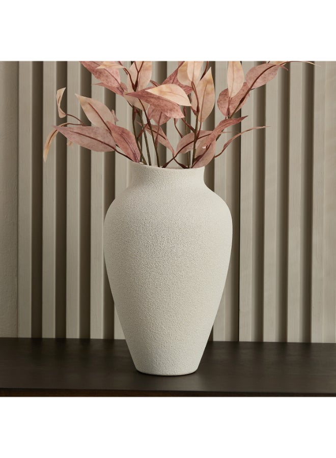 Home Box Alora Decorative Vase - White - 1 Piece - Image 1